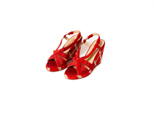 Sandales compensées Salvatore Ferregamo